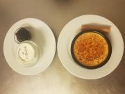 creme brule and cottage cheese of Areilladou