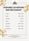 horaires 2026