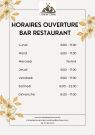 horaires 2026