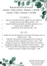 menu du 1405
